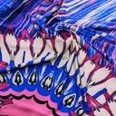 Toto Print (Light Pink) On Mango Crepe Fabric