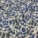 Marble Blue Tie Dye Print On Royal Georgette (SS20) RGPS11