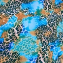Oceanic Leopard Print On Royal Georgette (SS20) RGPS30