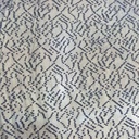 Clip Jacquard Dyed Fabric(Abstract Pattern, Black)