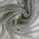 Zebra Print On Platinoir Foil Dyed Fabric