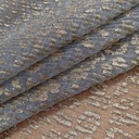 Leopard Print On Platinoir Foil Dyed Fabric