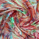 Abstract Print On Dutchess Satin S23 DSPS2