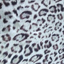 Grey Leopard Print On Korean Satin S23-KSPS58