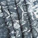 Black White Snake Print On Roberto Cavalli  RCPS05