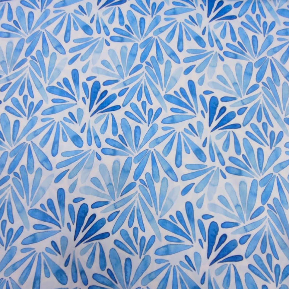 Splash Of Water Print On Royal Georgette (SS20) RGPS15