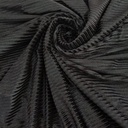 Stripe Velvet Burnout Dyed Knitted Fabric