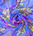Wall Art Print On Silk Chiffon S23-SCPS223