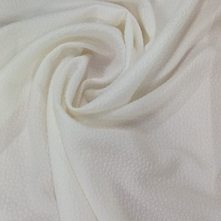 Pebble Crepe Dyed Fabric