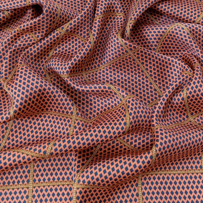 Dots Print On Twill Satin (SS24) TSPS19