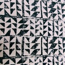 Chevron Artwork Print On Sandwash Crepe S24 SCPS13