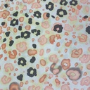 Pink Panther Print On Korean Satin S23-KSPS91