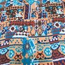 Traditional Art Print On Korean Satin S23-KSPS107