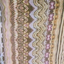 Chevron Print On Silk Chiffon S23-SCPS139