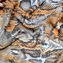 The Big Cat Snake Print On Royal Georgette (SS20) RGPS17