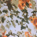 Brush Art Print On Silk Chiffon S23-SCPS129