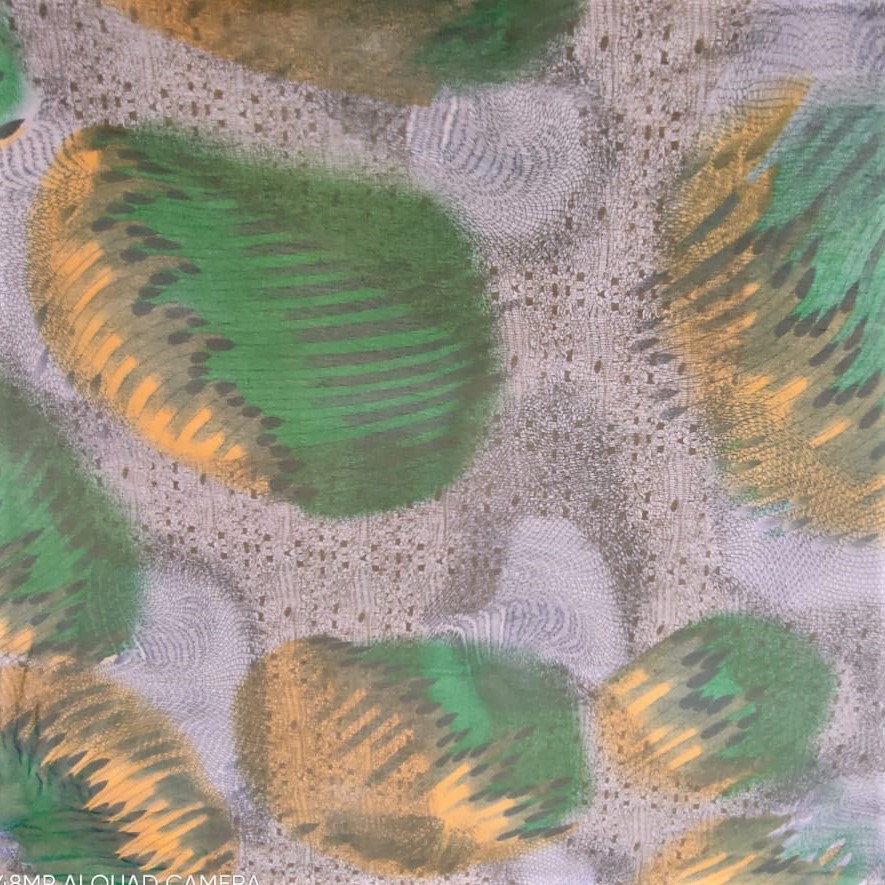 Print On Silk Georgette#03