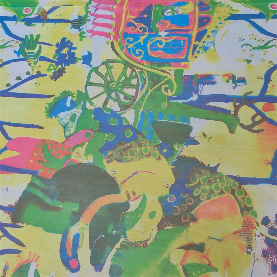 Print On Flat Chiffon FCPS82