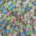 Brush Print On Flat Chiffon FCPS02