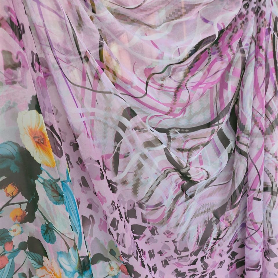 Print On Flat Chiffon FCPS99