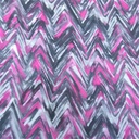 Zig Zag Print On Flat Chiffon FCPS114