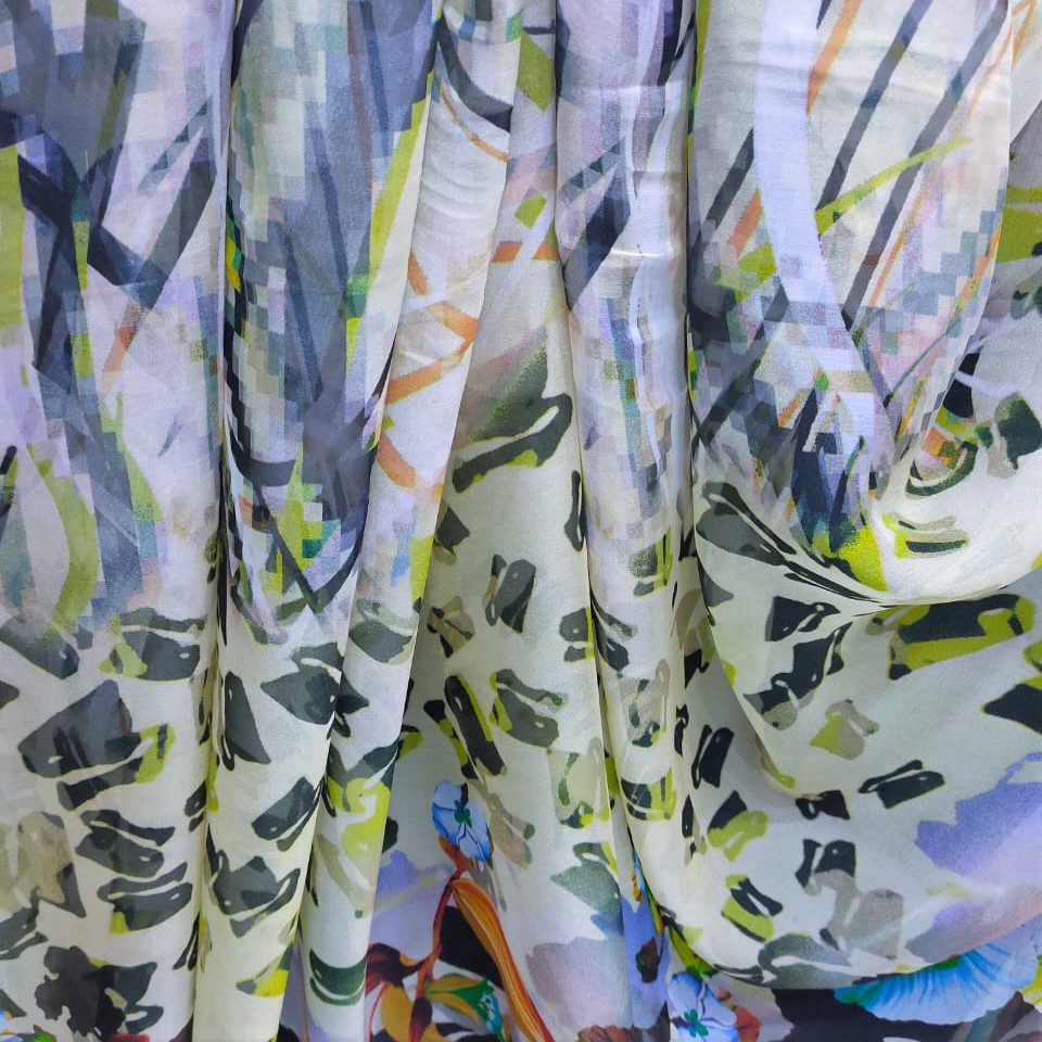 Print On Flat Chiffon FCPS283