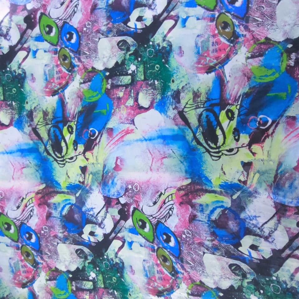 Print On Flat Chiffon FCPS228