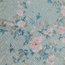 Embroidered Schiffli Print Fabric ESP 06