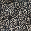 Black Poly Viscose Velvet Brasso #03