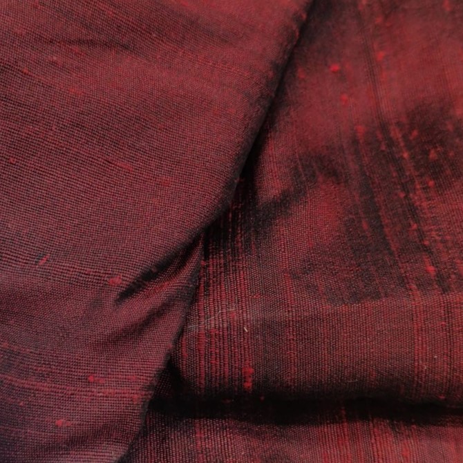 Raw Silk Dupion Woven Fabric RS64