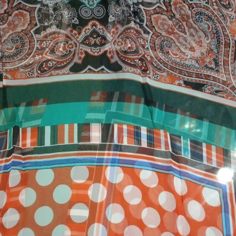 Print On Flat Chiffon FCPS159