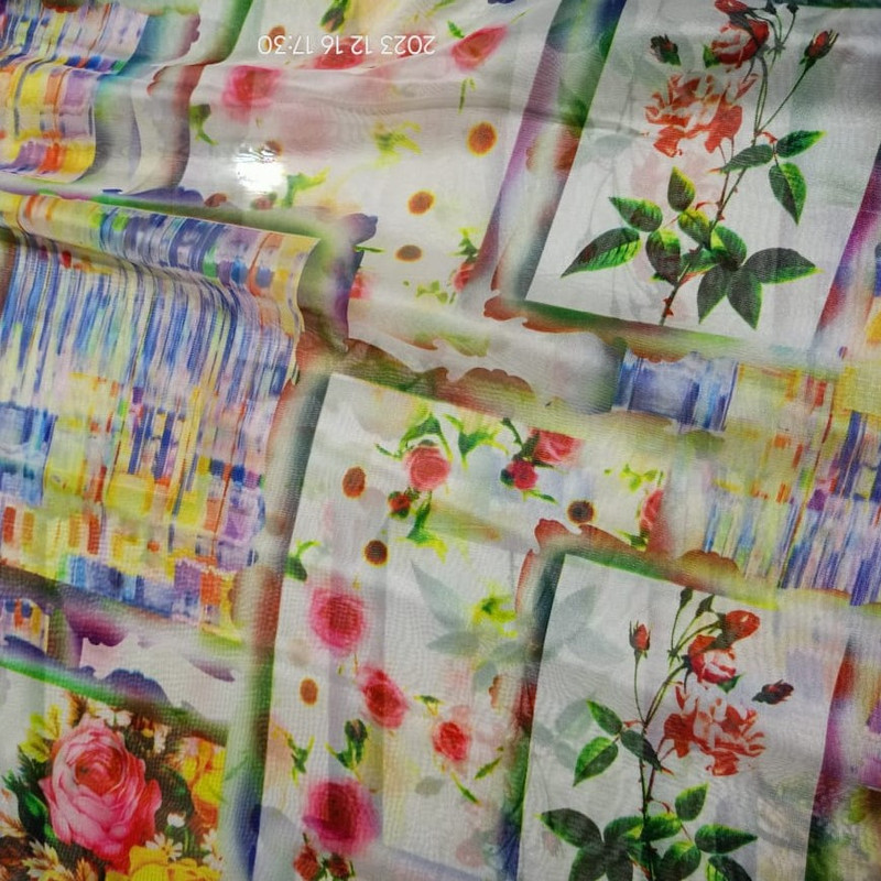 Print On Flat Chiffon FCPS25