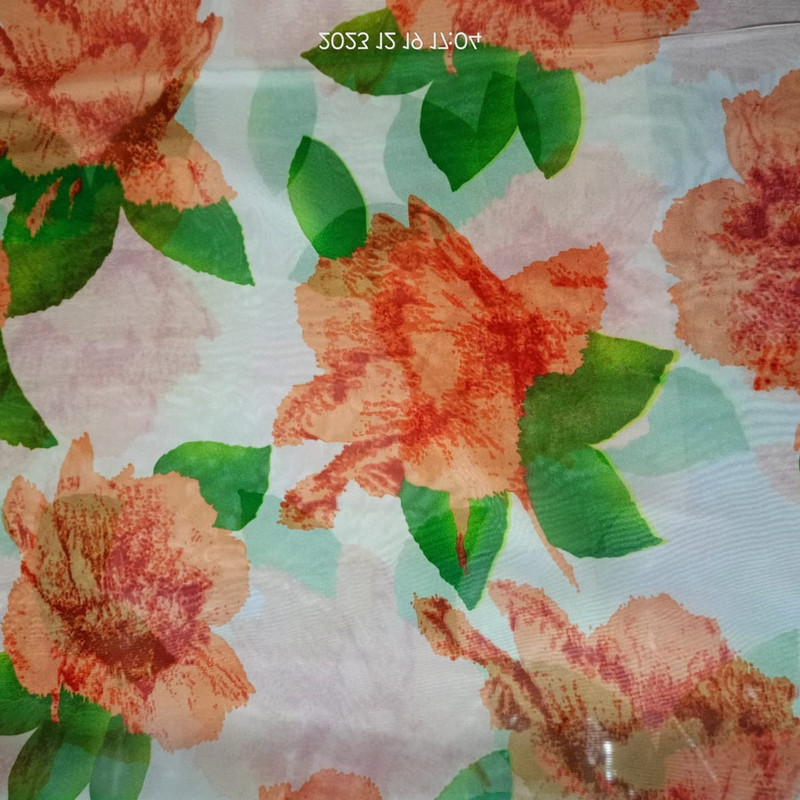 Print On Flat Chiffon FCPS31