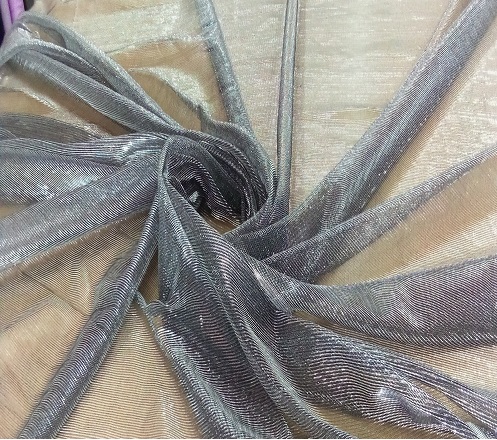 Disco Platinoir Dyed Fabric