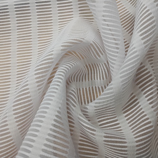 Roman Stripes Organza