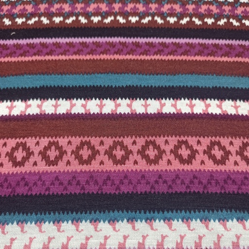 Modal Knitted Print S24 MKPS01