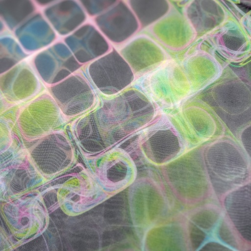 Disco Print On Flat Chiffon FCPS131