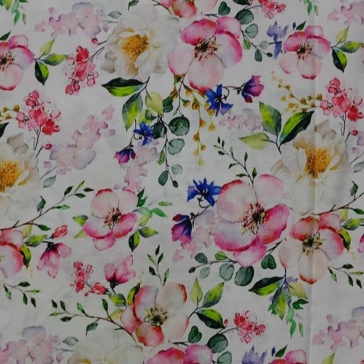 Frola Garden Print On Parsi Boski S24 PBPS09