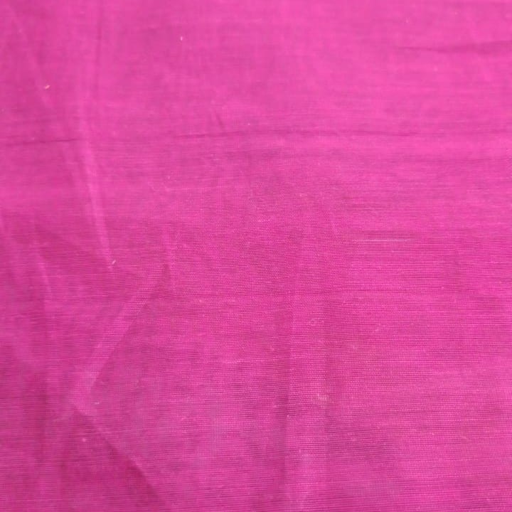 Pink Plain Cotton Chandri Dyed Fabric #04