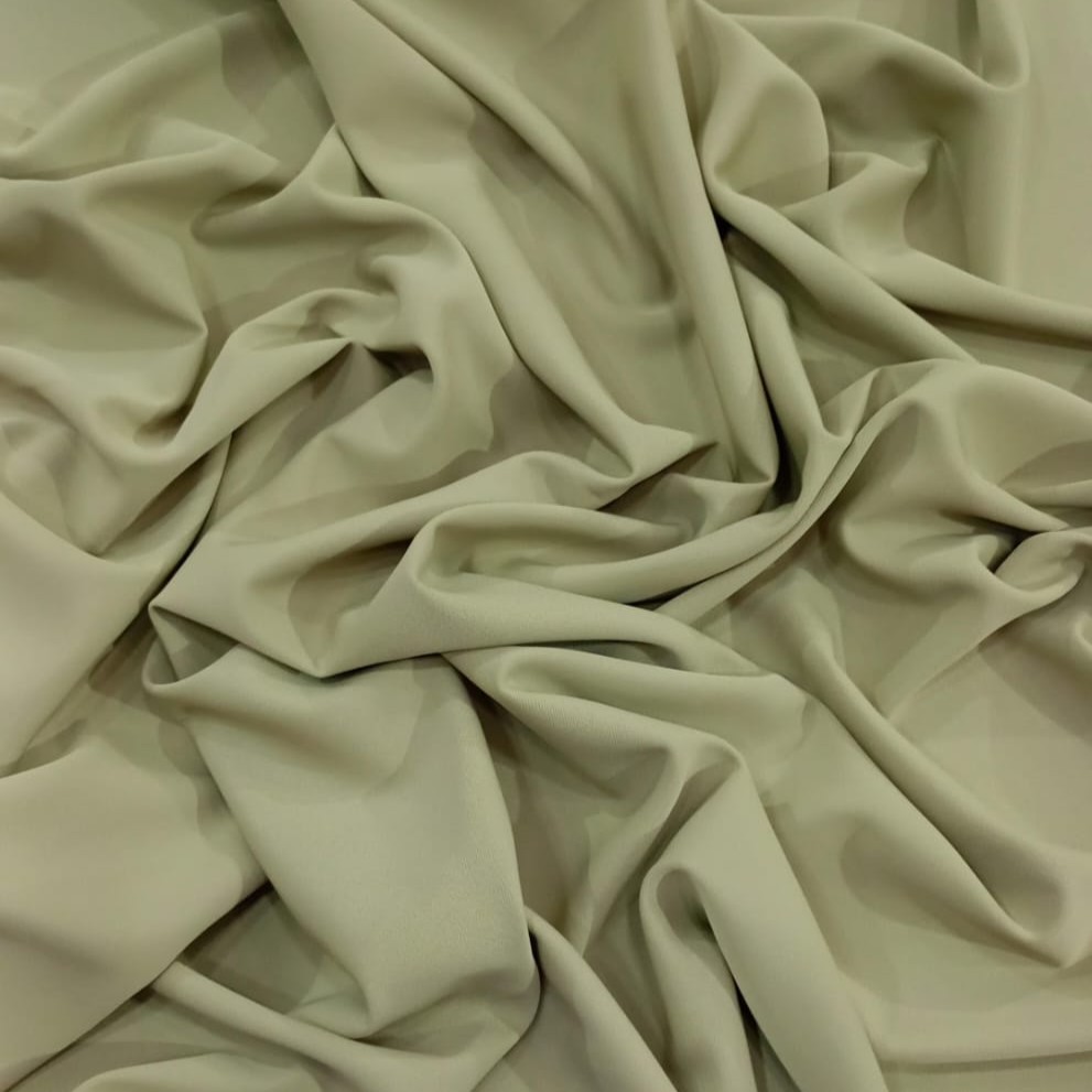 Perch Crepe Dyed Fabric