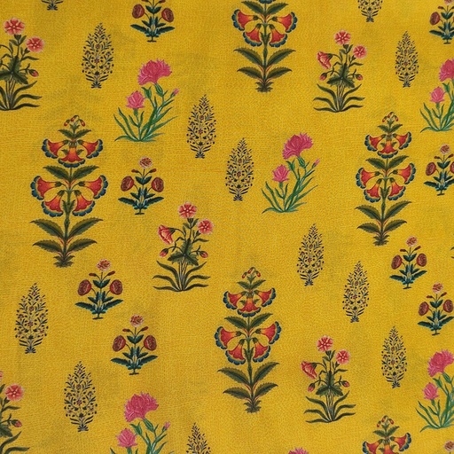 Multi Flowers Print On Parsi Boski S24 PBPS28