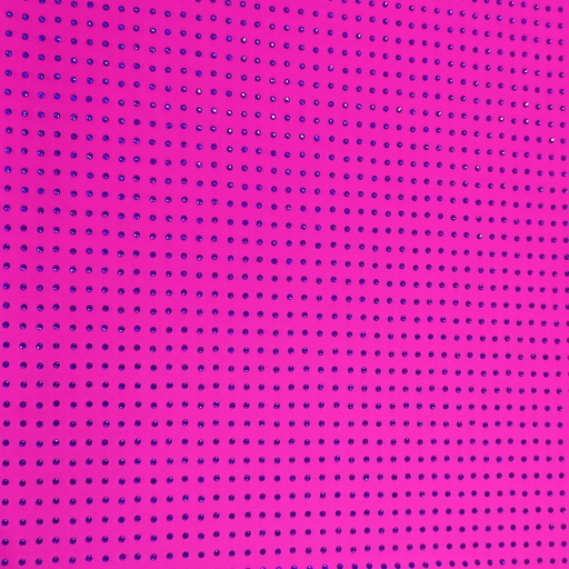 Pink Blue Rhinestone Fabric
