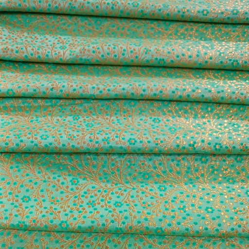 Aqua Print On Chinese Jacquard S24 CJPA14