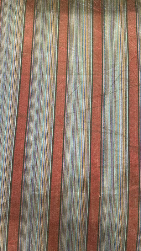 Poly Silk Stripe Yarn Dyed Fabric (SS25) FFFS20