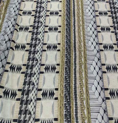 Striped Pattern Print On Royal Georgette (SS20) RGPS16