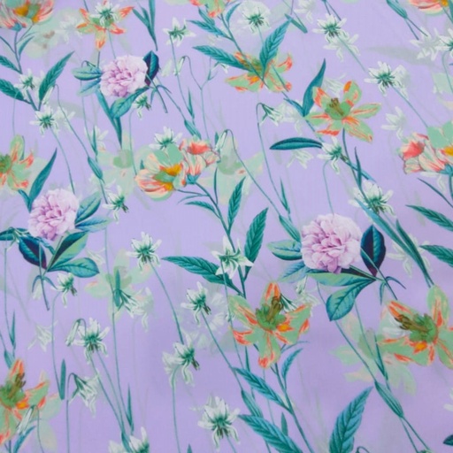 Tropical Galore Print On Royal Georgette (SS20) RGPS19