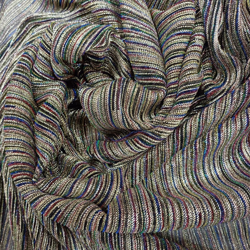 Platinoir Crepe Plain Dyed Fabric