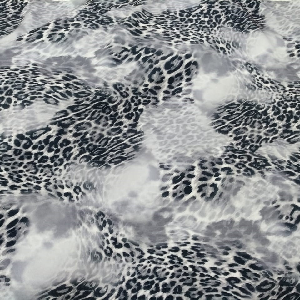 White Leopard Print On Roberto Cavalli  RCPS30