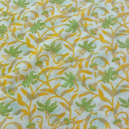 Art Thread Print On Poly Chiffon PCPS36