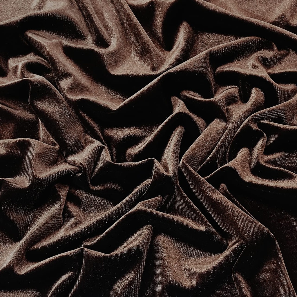 Velour Velvet Lycra Dyed Fabric